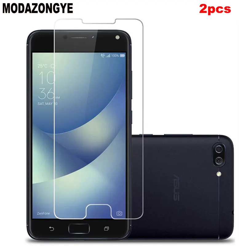Закаленное стекло для Asus Zenfone 4 Max ZC554KL 2 шт. защитная пленка экрана X00ID ZC 554