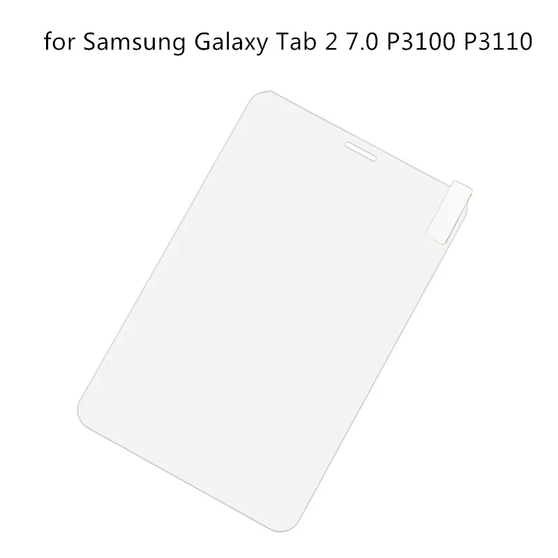 С уровнем твердости 9 H закаленное Стекло для samsung Galaxy Tab 2 7 0 P3100 P3110 защита экрана