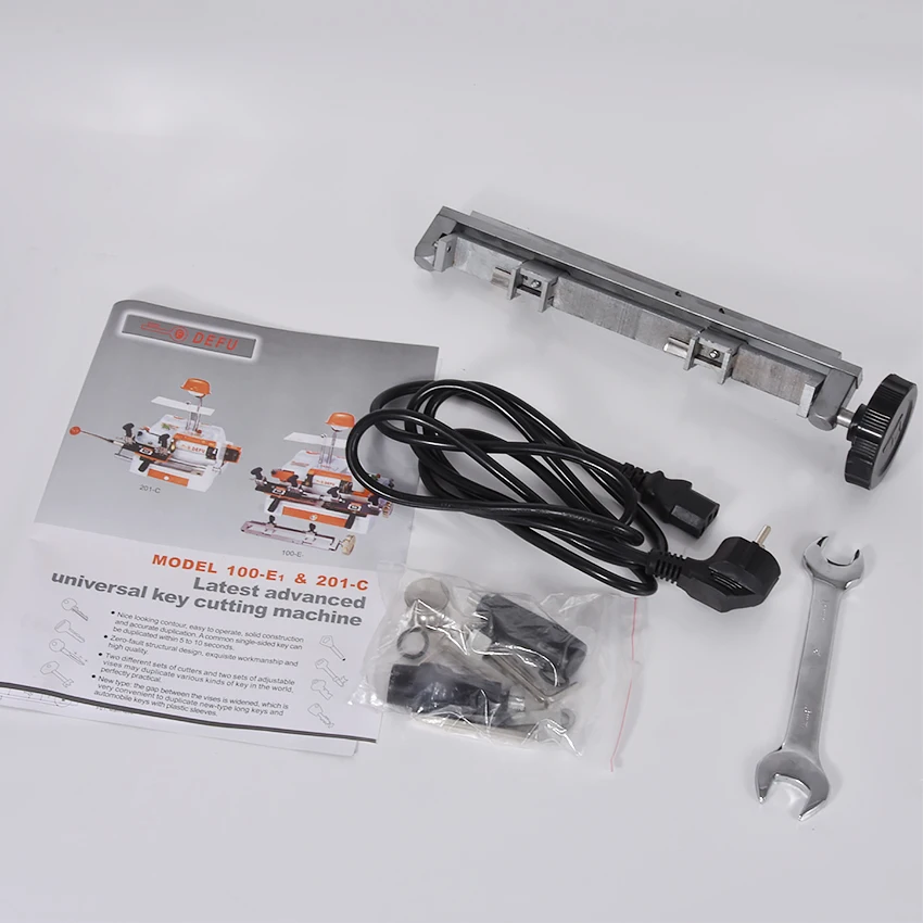 

Multi fuctional chucking 100E1 Key Duplicating Machine 220v/50hz Key copy machine for car /door key ,key cutting machine