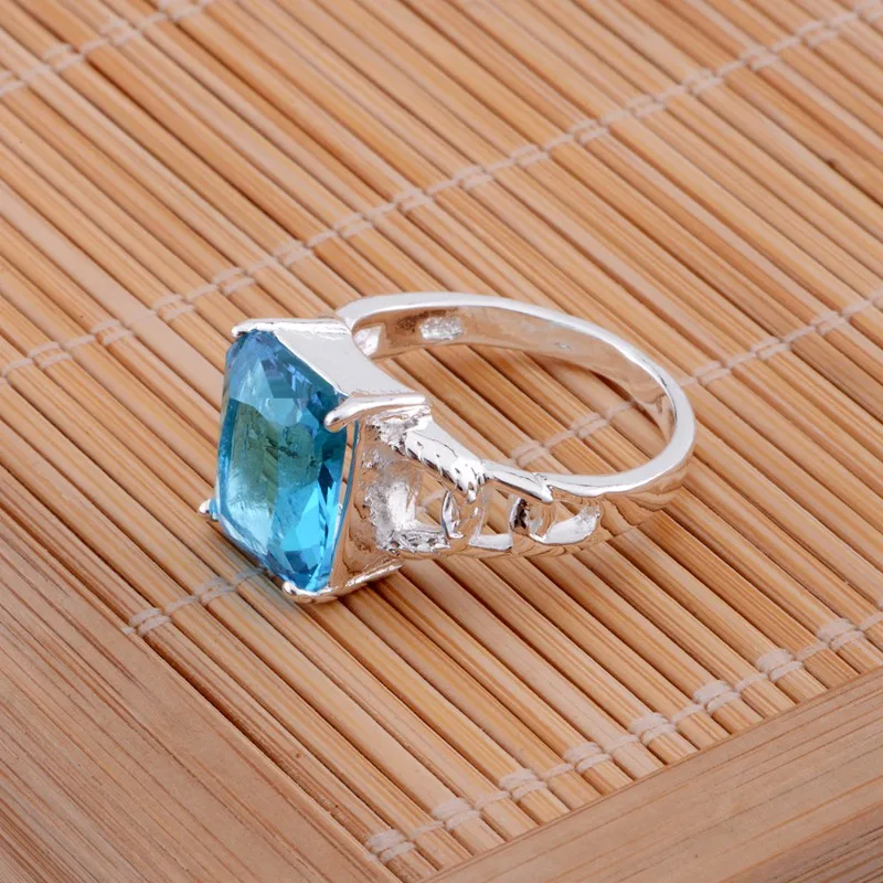 Кольцо из серебра 925 пробы с серебряным покрытием серебряное кольцо 925sterling-silver