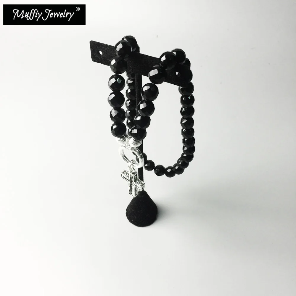 Ожерелье подвеска с гранеными бусинами европейская модная Подарочная бижутерия