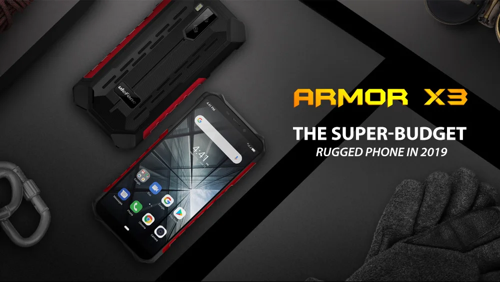 Ulefone Armor X3 ip68 прочный смартфон Android 9,0 противоударный телефон Superbattery сотовый телефон 2+ 32G разблокированный мобильный телефон