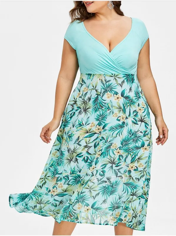 TUHAO, 5XL, 4XL, 3XL размера плюс, женское платье, богемные пляжные платья, с принтом, лоскутное, женское платье, повседневное, свободное, сексуальное, женское платье, LM34