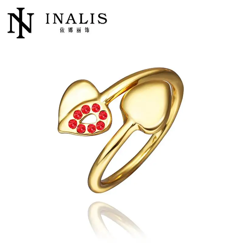 Завод дешевое цена 18 К позолоченные кольца для женщин кольцо женское обручальное