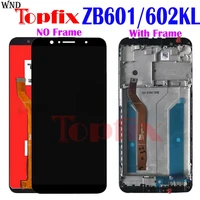 5 99 for asus zenfone max pro m1 zb601kl lcd display touch screen digitizer assembly frame for asus zb602kl lcd screen touch