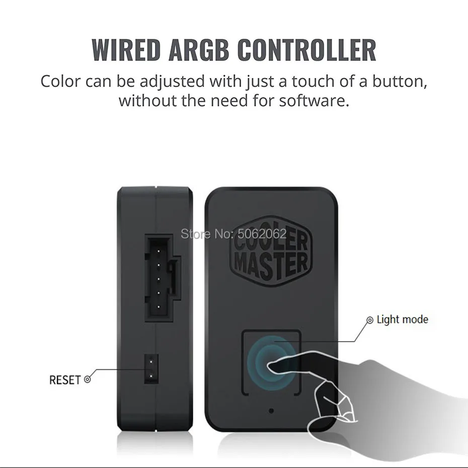 Cooler Master MFX-B2D3-18NPA-R1 SF240 SF360R ARGB 360 мм квадратная рамка адресуемый RGB светодиодный вентилятор 360 водный Coo светодиодный сменный вентилятор