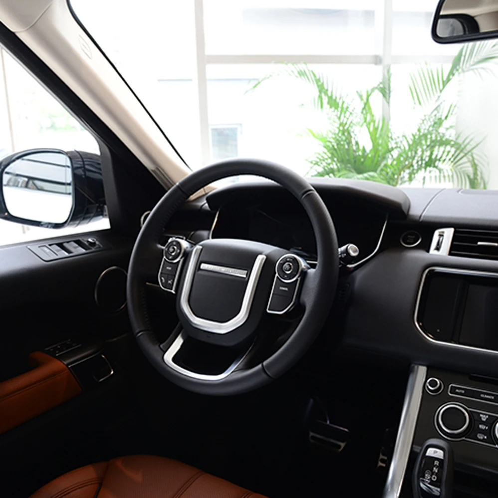 Декоративная наклейка на руль для Range Rover Sport Velar Discovery 5 LR5 аксессуары