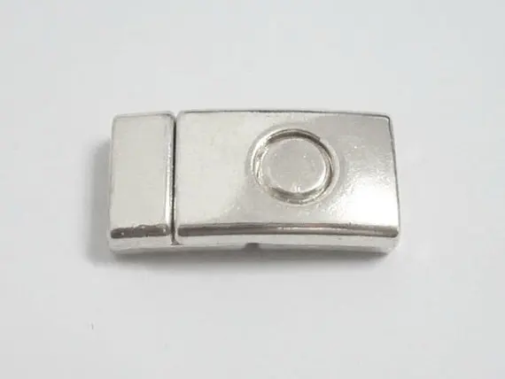 10 мм плоские магнитные застежки 10x2 кожаные браслеты clasp FC07|magnetic clasps|bracelet claspleather