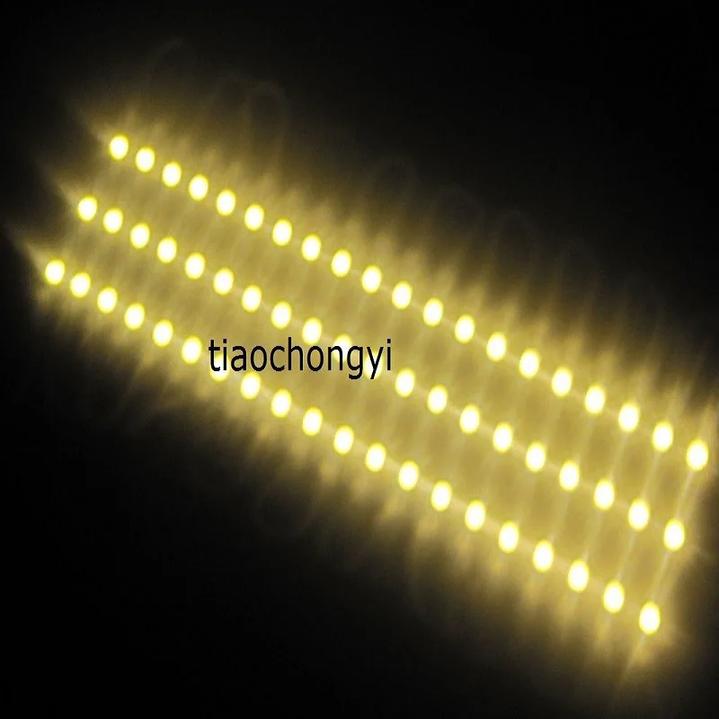 Супер яркий 5630 SMD 3 светодиодный теплый белый водонепроницаемый модуль