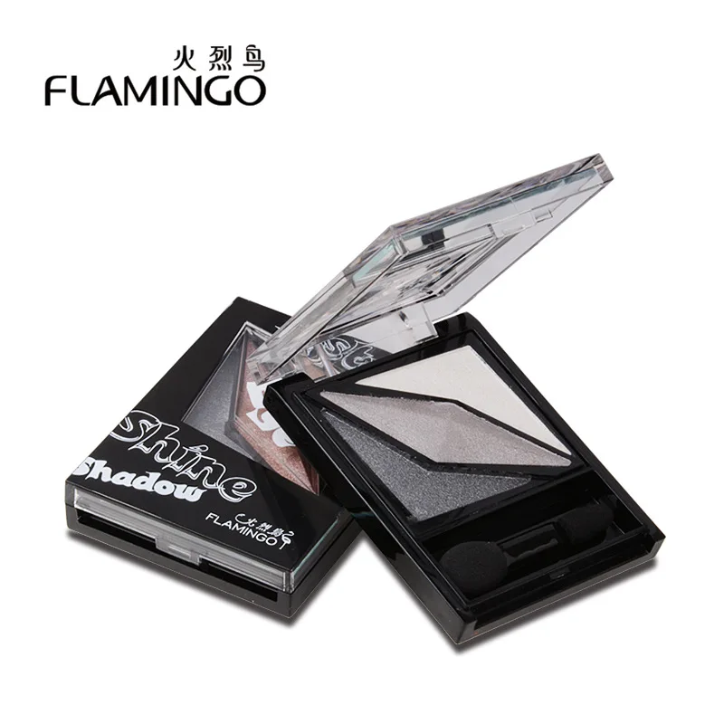 FLAMINGO Mini Eye Shadow Palette Glitter 3in1 Routine Makeup |