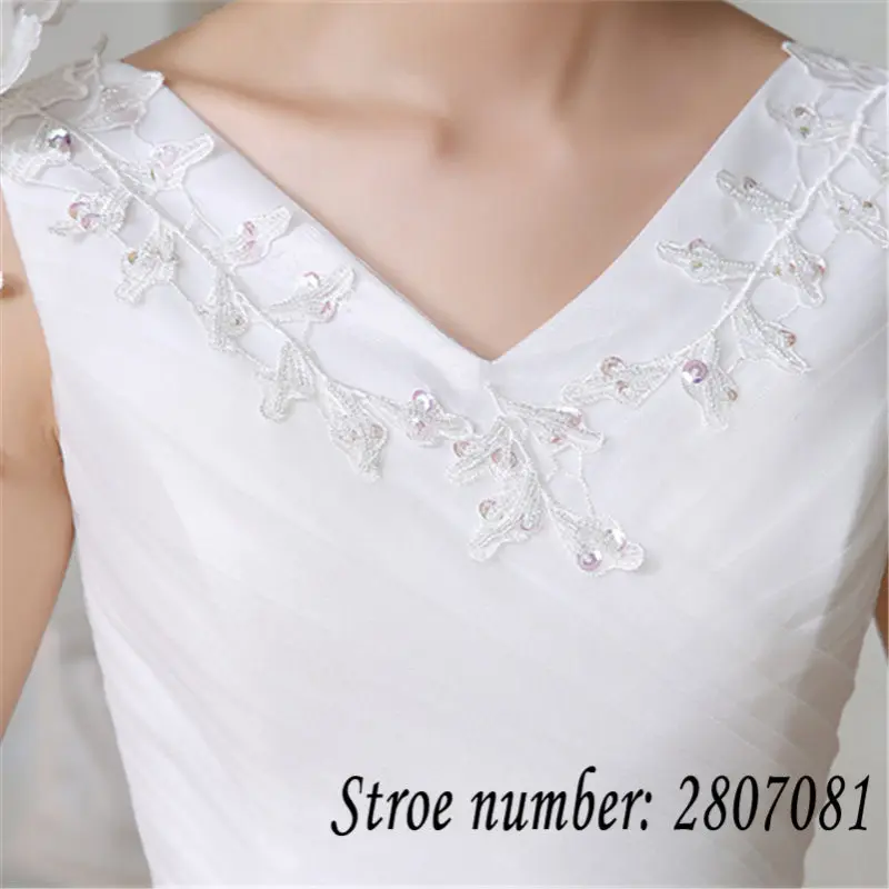 Бесплатная доставка свадебное платье из тюля с v образным вырезом без рукавов