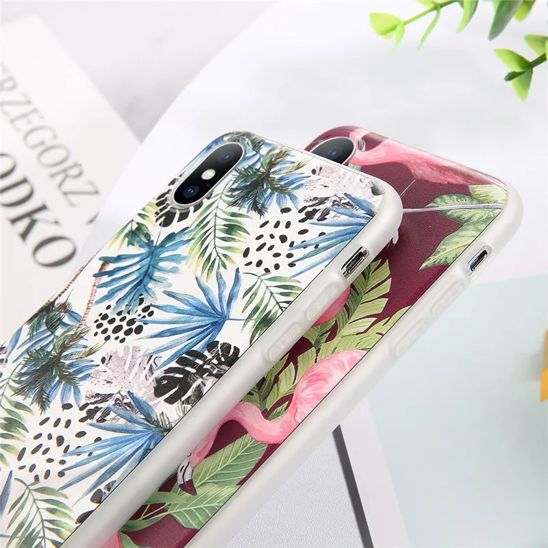 Чехол для телефона Lovebay iPhone 6 S 7 8 Plus X XR Max 5 5S SE модный 3D винтажный Цветочный