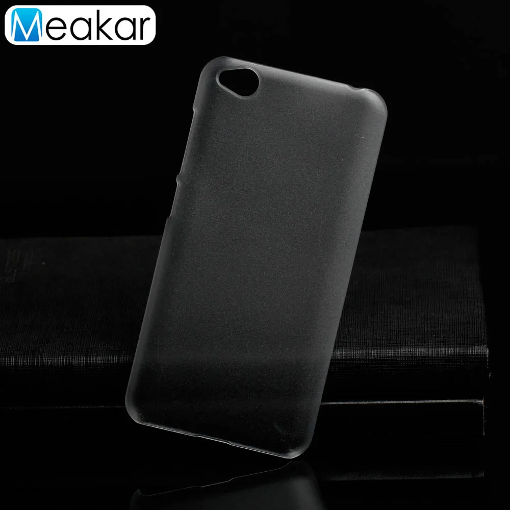 Матовый пластиковый чехол 5.0для Xiaomi Redmi Go чехол для Xiaomi Redmi Go чехол-лента на заднюю панель - Цвет: Transparent