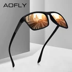 Солнцезащитные очки AOFLY AF8103 мужские, брендовые дизайнерские винтажные Поляризационные солнечные очки в квадратной оправе с защитой UV400