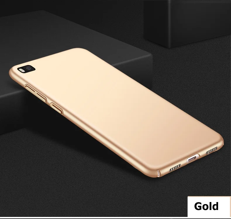 Чехол для Huawei P8 lite 2015 Ультратонкий ТПУ Жесткий стильный чехол-накладка гладкий