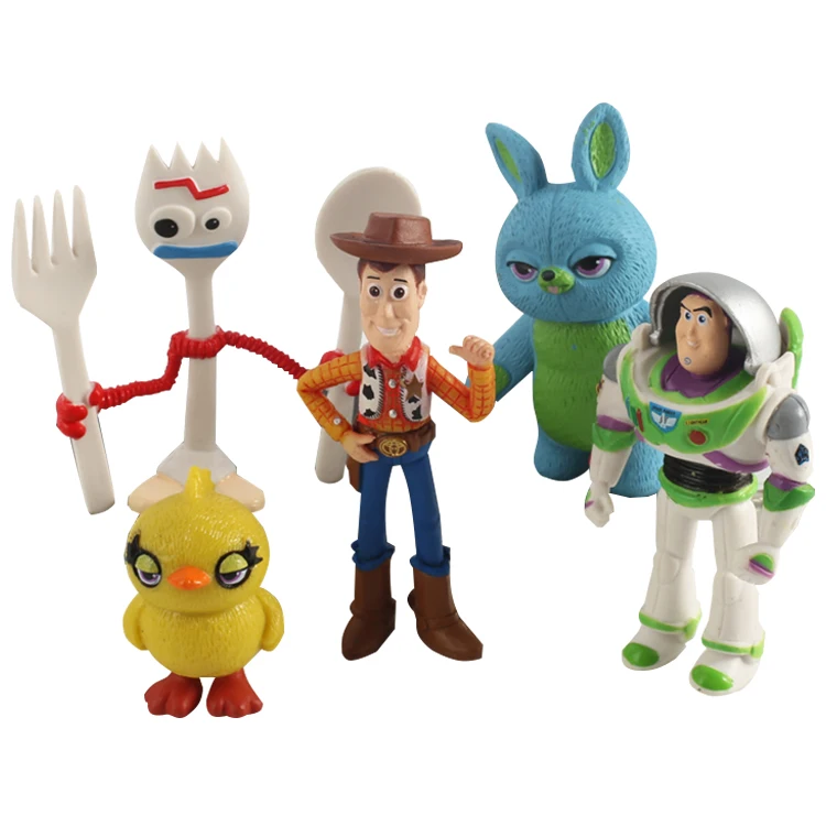 Набор фигурок из нового фильма 2019 PIXAR STORY 4 7 шт.|plush doll toys|doll plush toytoy |