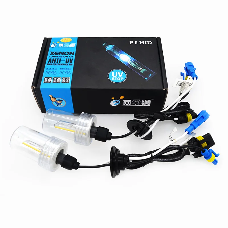 Ксеноновая лампа SKYJOYCE 1 пара 12 В 35 Вт 55 быстрая и яркая DLT F2 HID 5500K H1 H3 H7 H11 9005 9006 9012 D2H