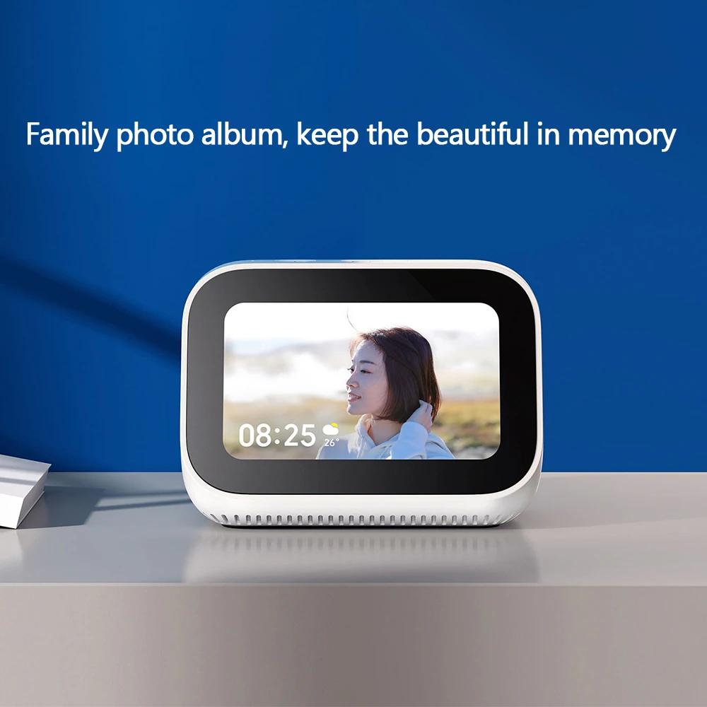Оригинальный сенсорный экран Xiaomi AI Bluetooth 5 0 динамик цифровой дисплей будильник Wi