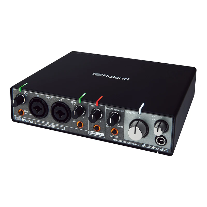 Roland Rubix24 2 в 4 выхода USB внешняя звуковая карта профессиональная запись аудио