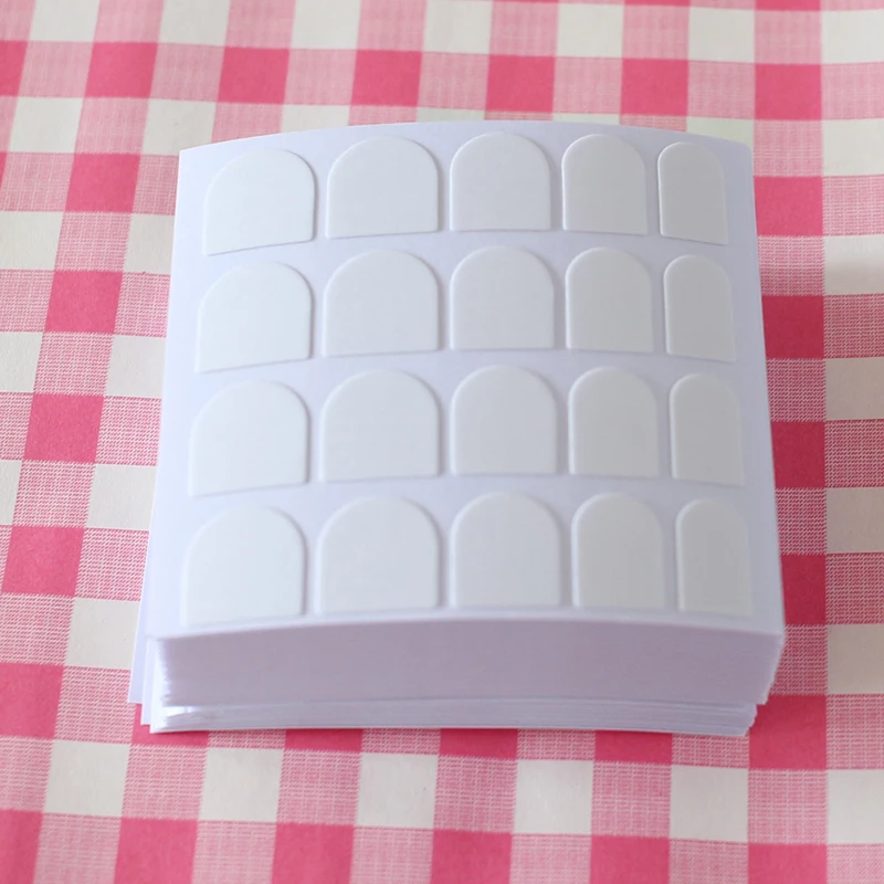 2020 10 шт. модные простые в использовании наклейки двусторонние искусственная