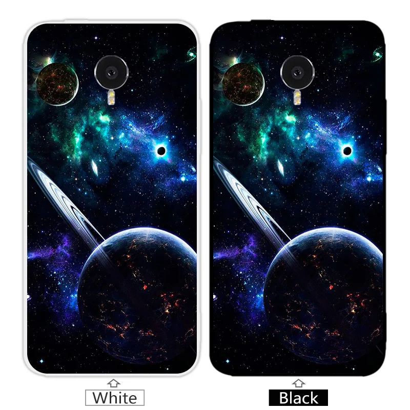 Силиконовый чехол Nebula для Meizu MX4 мягкий телефона s прозрачный из ТПУ mx4 черные