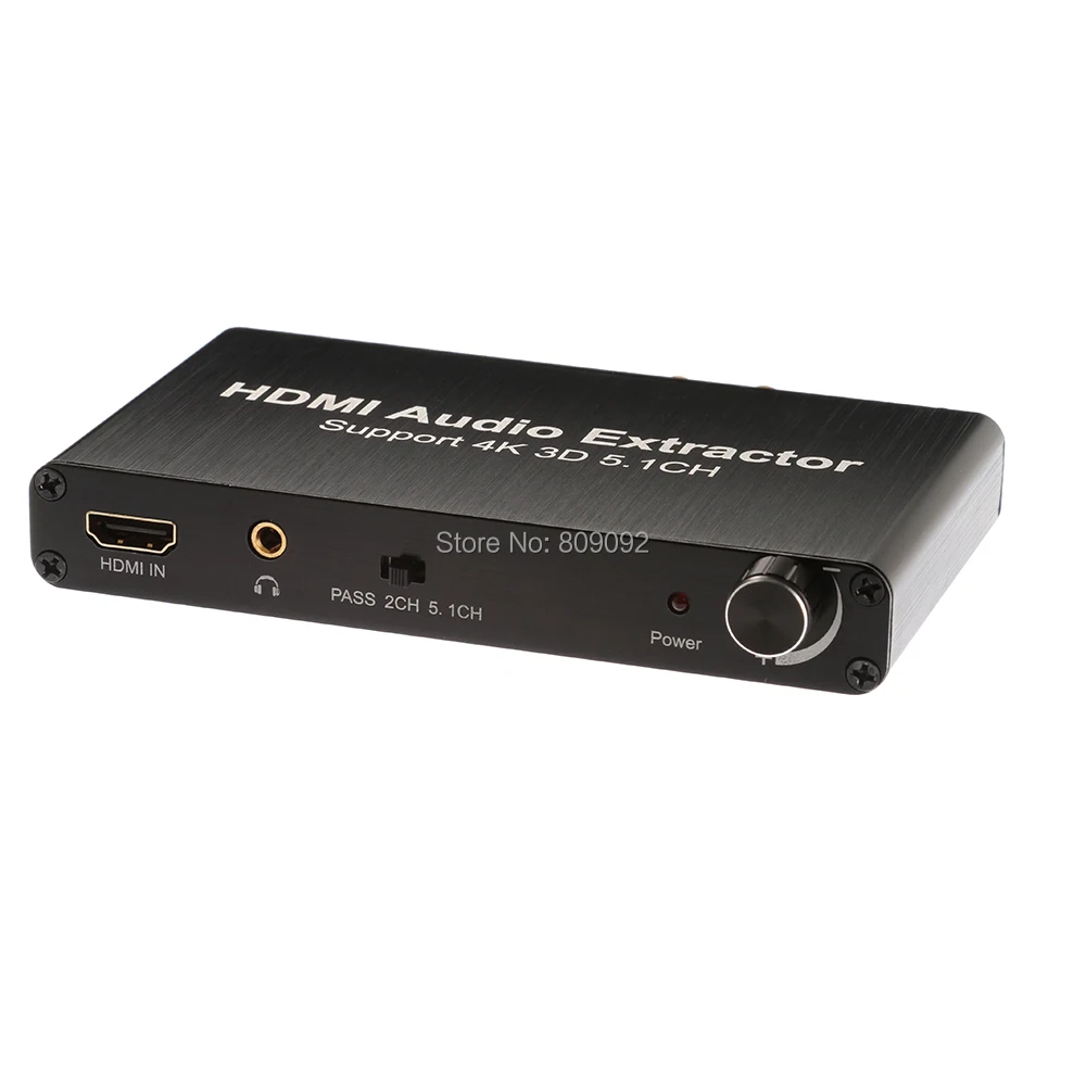 Аудио экстрактор HDMI с поддержкой 360 каналов 4K 3D на AC 3/DTS аудио декодер для HDTV Blu Ray DVD
