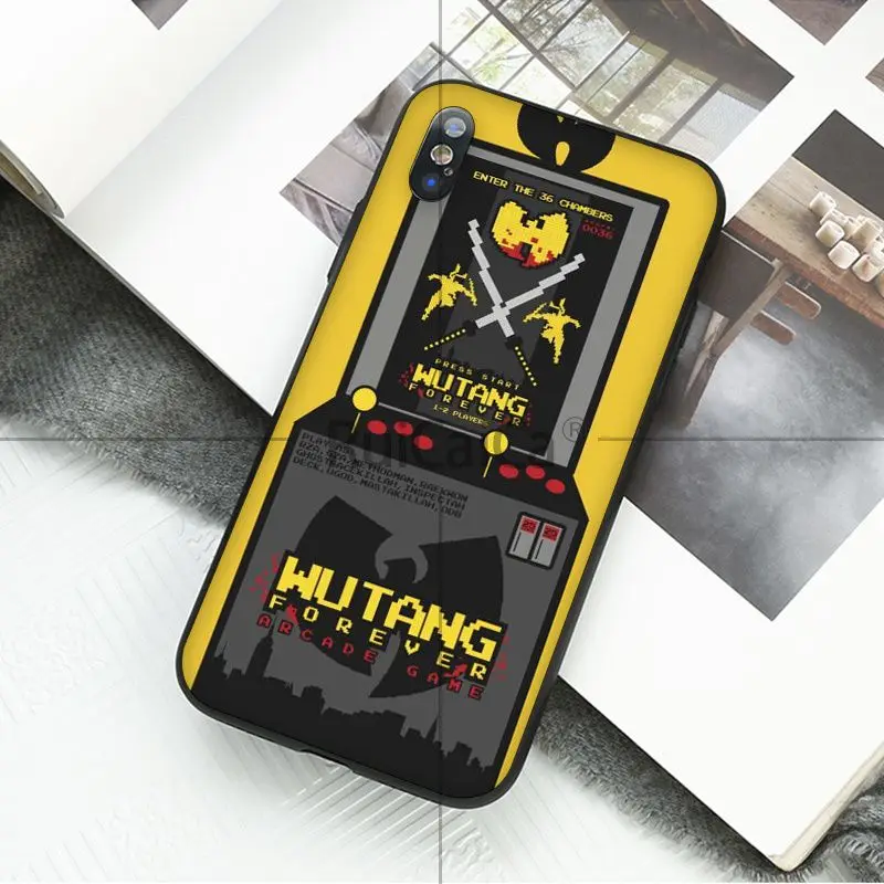 Ruicaica Wu-Tang Wu Tang Clan ультра ТПУ Мягкий силиконовый чехол для телефона Apple iPhone 8 7 6 6S Plus X