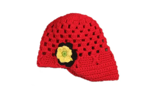 Модная вязаная крючком шапка-ведро для новорожденных девочек и мальчиков Теплая