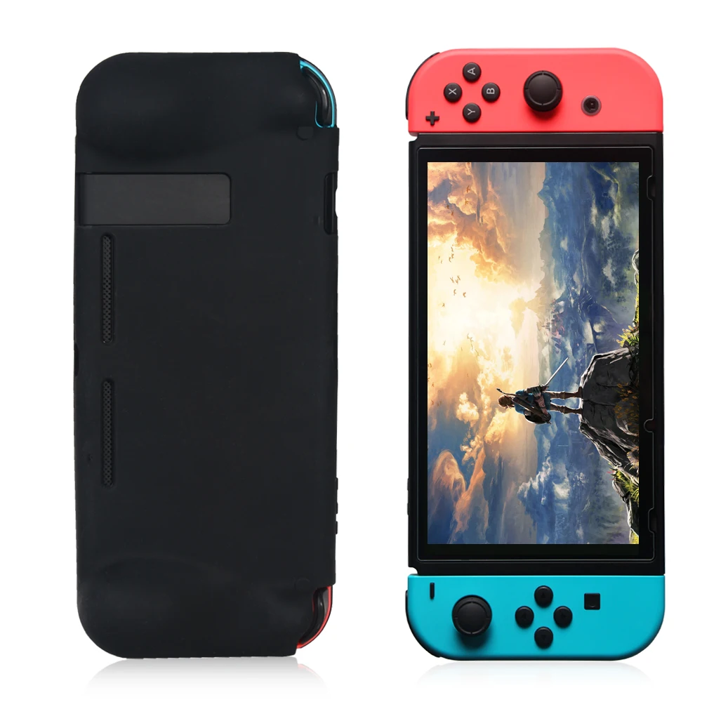Силиконовый чехол DOBE гелевый геймпад для nitend switch Joy-Con защитный силиконовый чехол для всего тела игровые аксессуары IV-SW016