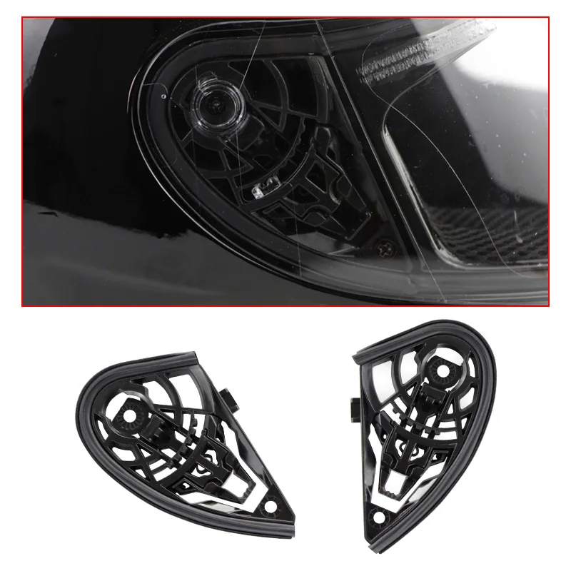 High Quality K3 K4 Helmet Parts Bases Visor Base With M4 Screws Casco Lens Pedestal Motorcycle Accessories | Автомобили и