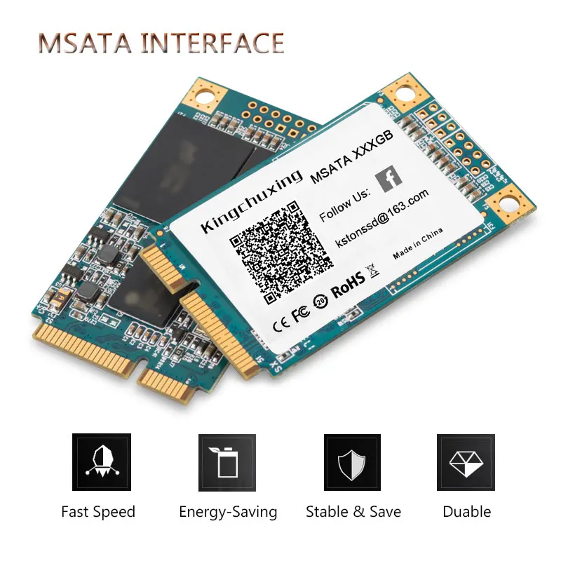 Kingchuxing Msata SSD 512GB 256GB 128Gb 64GB 32GB Internal Solid State Hard Drive Disk 8GB 16GB for laptop | Компьютеры и офис