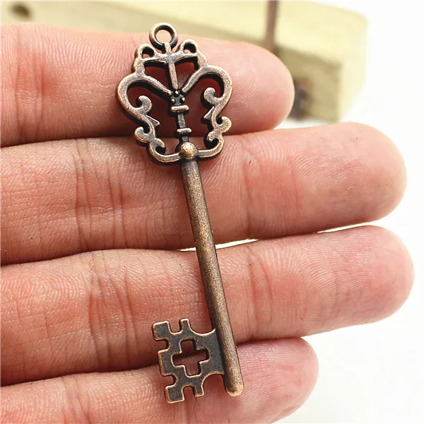 Сладкий колокольчик 30 шт./лот винтажный медный металлический сплав смешанные Три