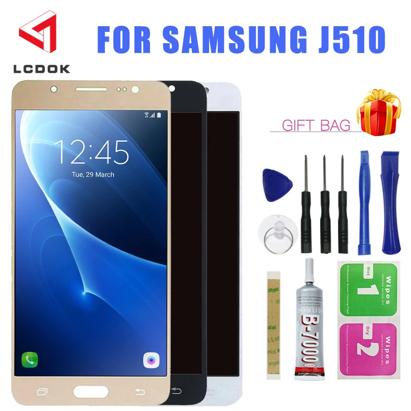 ЖК дисплей с дигитайзером сенсорного экрана для Samsung Galaxy J5 2016 J510 J510FN J510F J510M