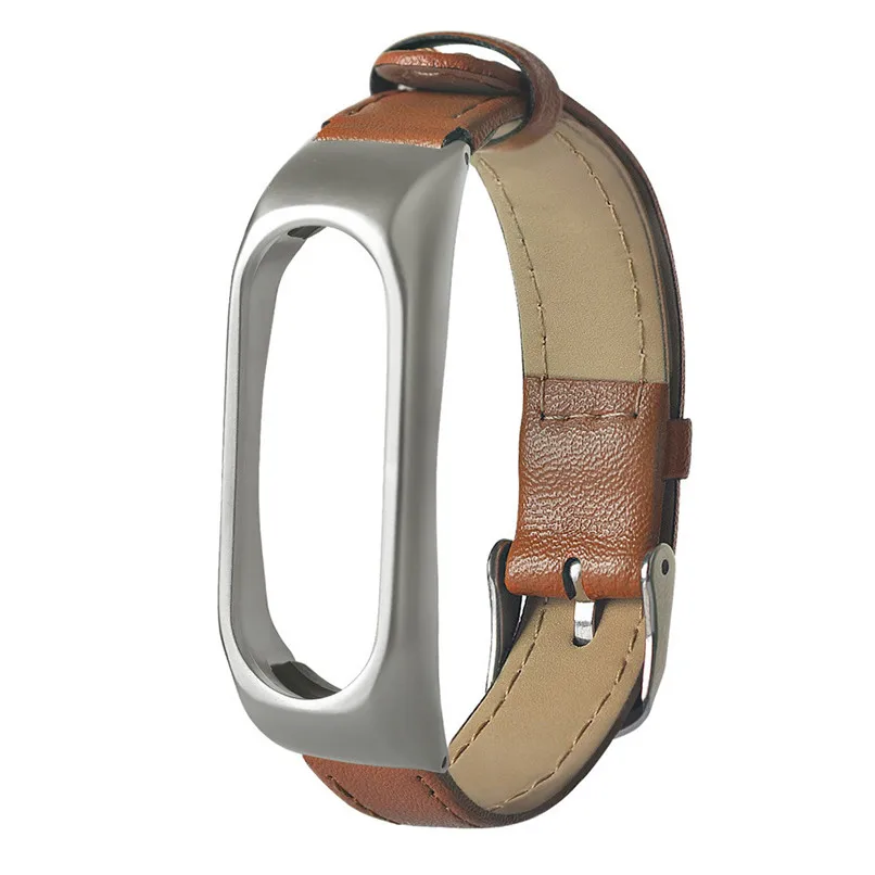 Новый кожаный ремешок для оригинального браслета Xiaomi Mi Band 2 сменный часов