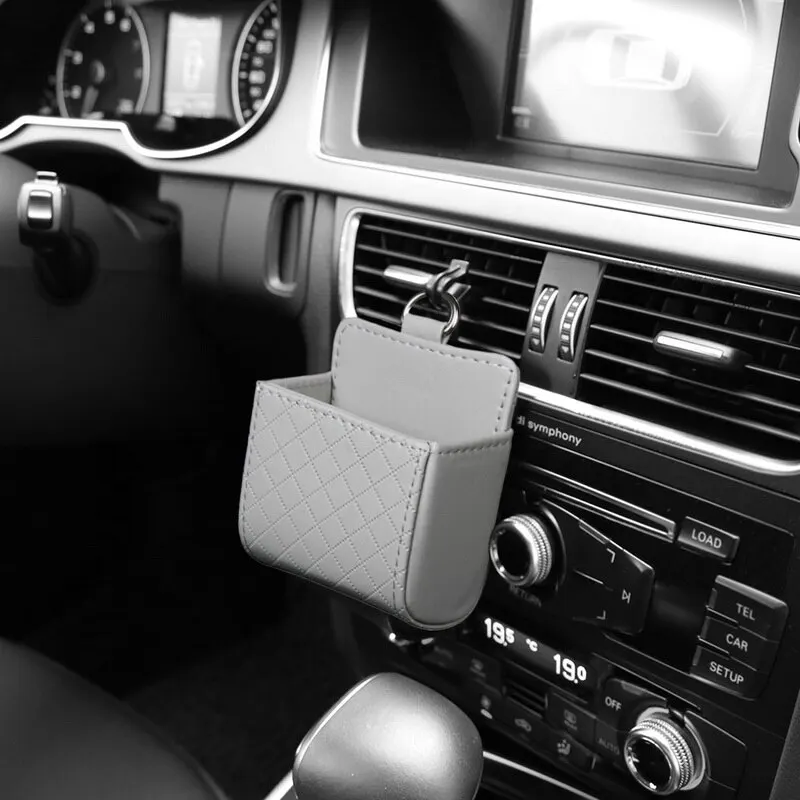 Коробка для хранения автомобиля Органайзер авто выход автомобиля коробка для хранения контейнер коробка для очков из искусственной кожи для телефона сумка для хранения