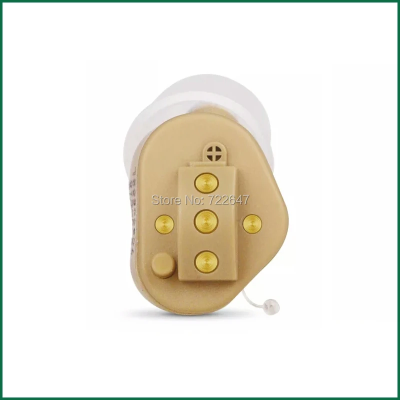 6 каналов CIC перезаряжаемые слуховые аппараты для пожилых людей 3 программы