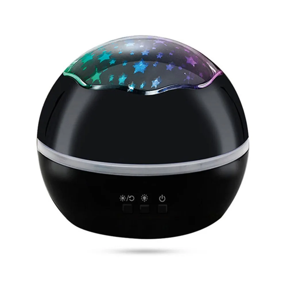 Ночник проектор Звездное небо и океан мир батарея/USB управляемая прикроватная