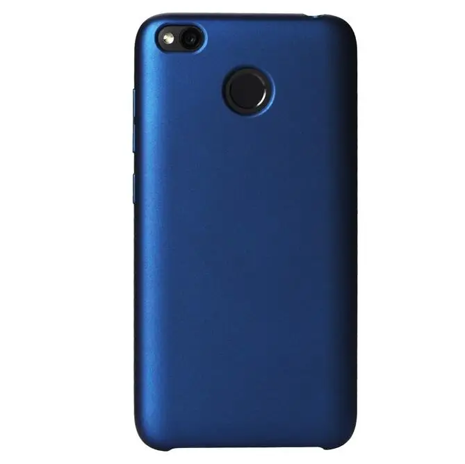 Синий Бархатный Чехол Xiao mi redmi 4X, чехол Snapdragon 435 из гусиного волокна для redmi 4X pro из натуральной Xiaomi mi, бренд 5,0 дюйма - Цвет: Синий