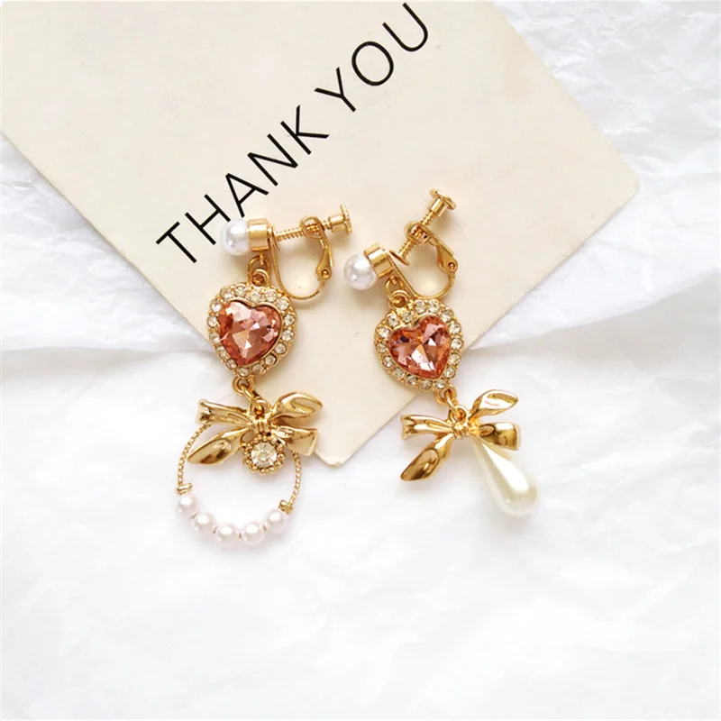 Модные металлические простые геометрические асимметричные серьги-гвоздики