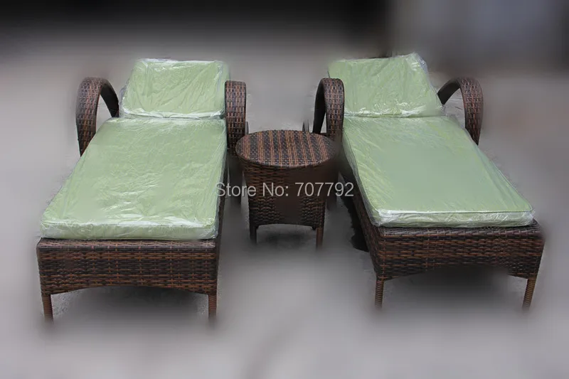 Новинка! Всепогодный плетеный шезлонг | Мебель