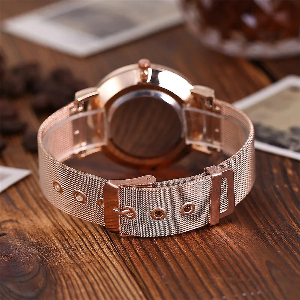 Часы vansvar из нержавеющей стали повседневные аналоговые кварцевые часы с