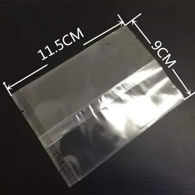 9X11.5cm(transparent Прозрачные упаковочные пакеты, пластиковые пакеты для конфет, посылка на день рождения, для торта, хлеба, печенья, шоколада, упаковочные пакеты, 200 шт - Цвет: 9X11.5cm(transparent