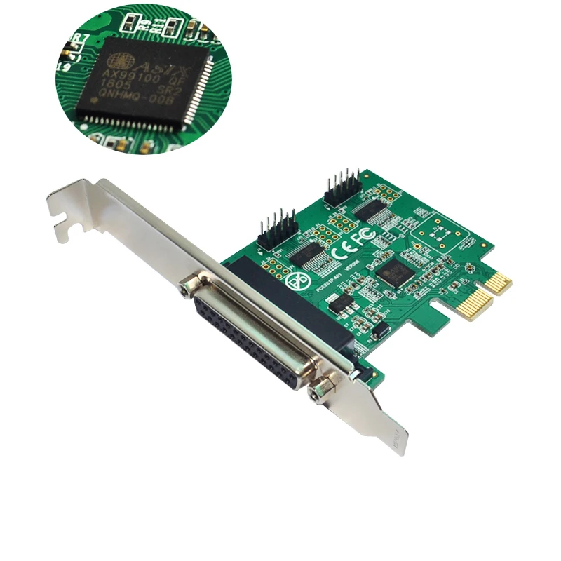 Плата расширения RS 232 адаптер PCI Express 1x компьютерные компоненты PCIE X1 PCI-E карта для