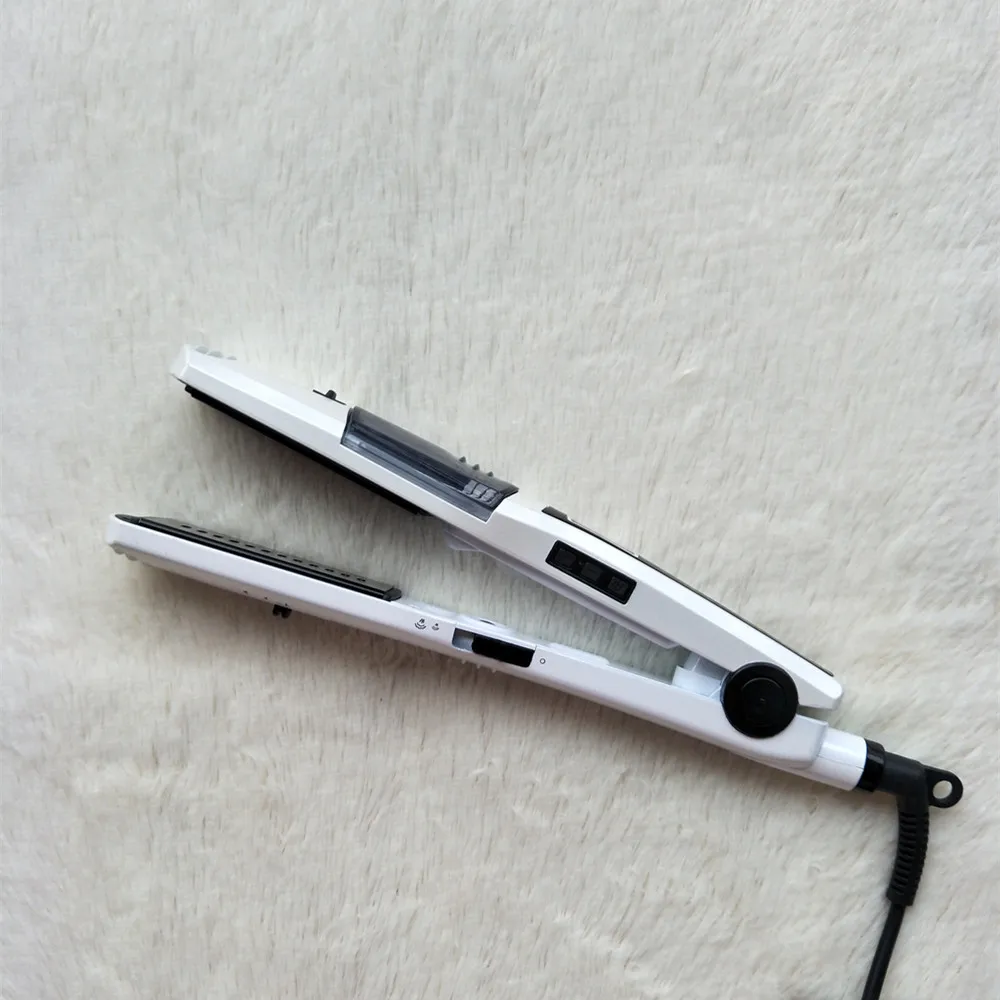 Водный увлажняющий выпрямитель для волос щетка с дисплеем контролем температуры