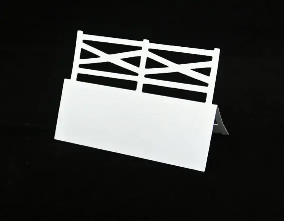 Кантри забор место карты западная страна Свадьба Свадебный ребенок душ ужин