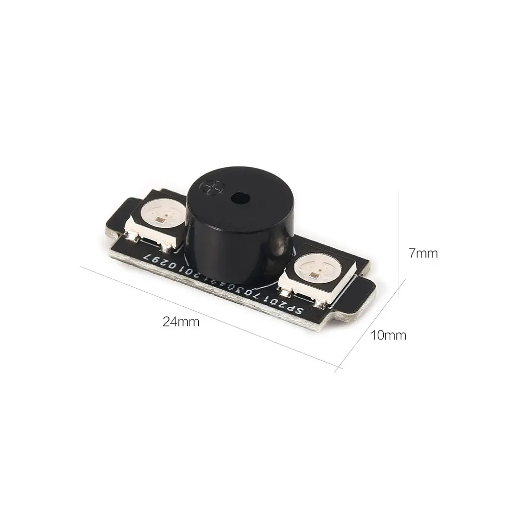 HGLRC WS2812B 5V 2-в-1 Красочный светодиодный базовый двигатель светильник с звуковой сигнал для Naze32 F3 CC3D F светильник Управление FPV RC Дрон для гонок