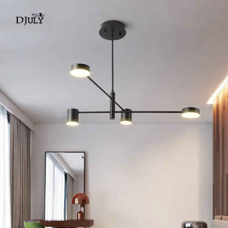 Nordic Modern Iron Art Ceiling Lights for Living Room Bedroom Restaurant Bar Study Lighting Design Lamp Loft Decor Led | Освещение