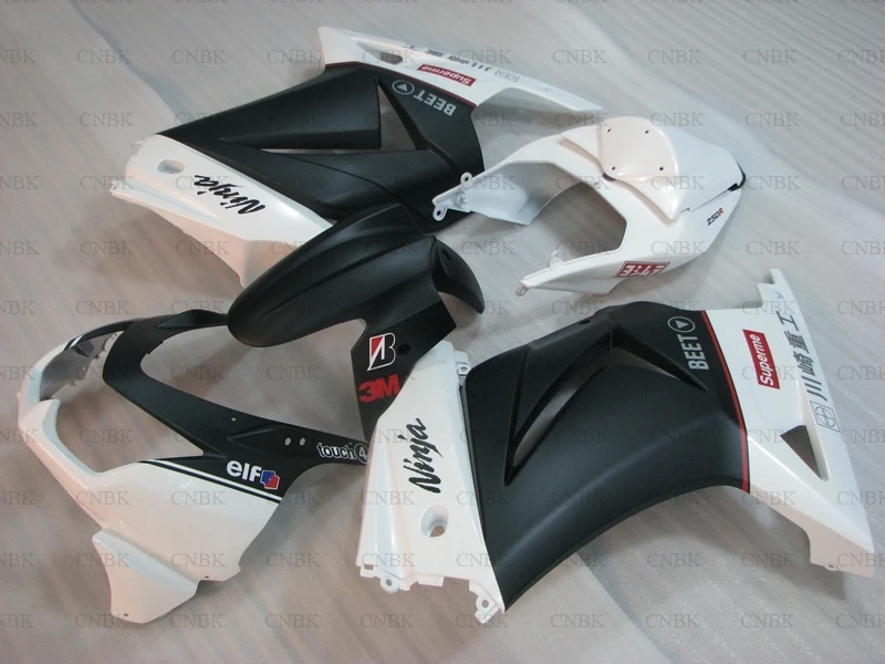 Обтекатель для мотоцикла Ninja 250R 2008 2014 Kawasaki Zx250r 2013 белый черный обтекатель