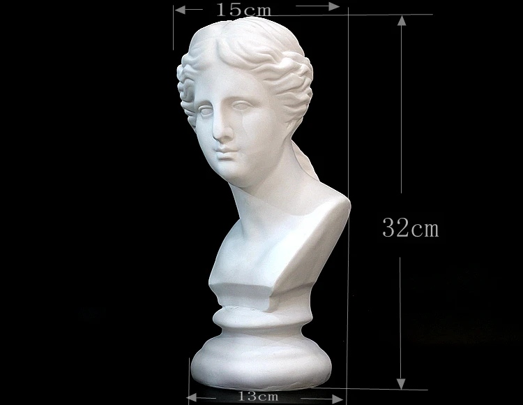 Украшение Головы Венеры скульптура для учебы гостиной ТВ шкафа домашнего