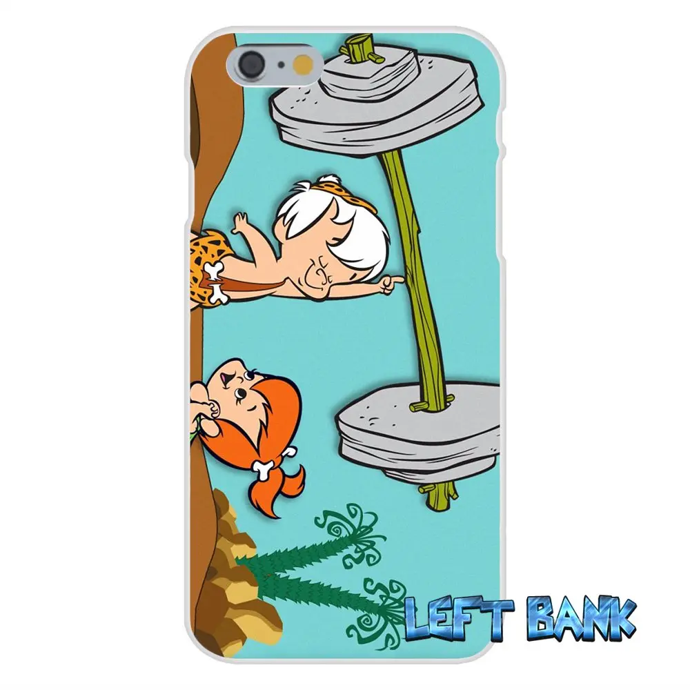 Flinstone галька Мягкий Силиконовый ТПУ Прозрачный чехол для iPhone 4 4S 5 5S 5C SE 6 6S 7 Plus |